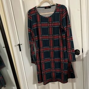 The cutest winter plaid dress ever!!!